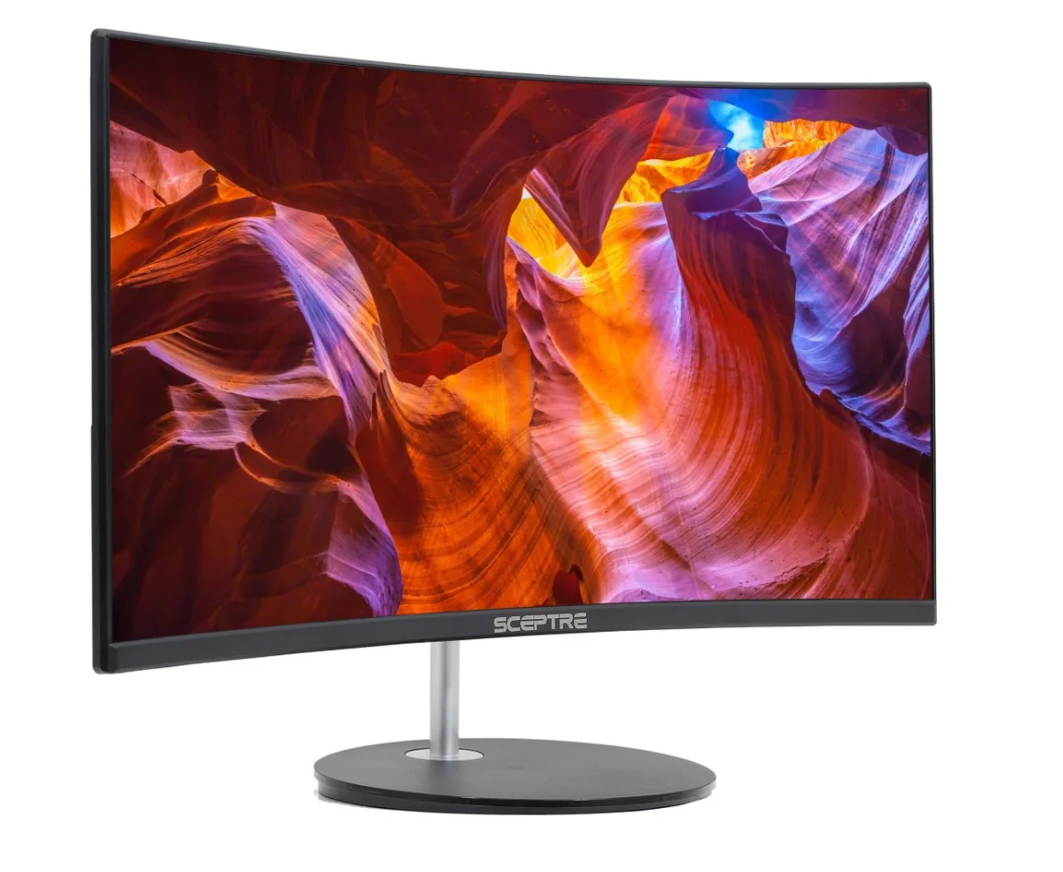 Sceptre 24" Curved 1920X1080 HDMI VGA 75Hz 8Ms HD LED Monitors - C248W-1920RN - Image 6