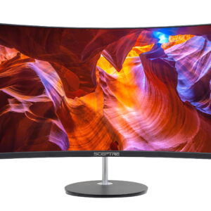 Sceptre 24" Curved 1920X1080 HDMI VGA 75Hz 8Ms HD LED Monitors - C248W-1920RN